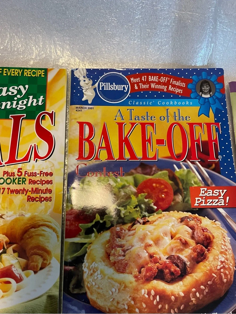 Vintage Mixed Collection of Paperback Cookbooks